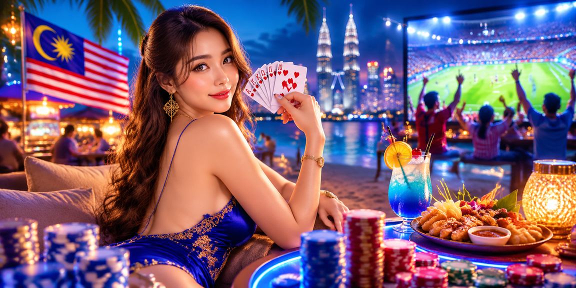 Pemain Malaysia menikmati permainan Teen Patti dengan strategi pertaruhan yang bijak